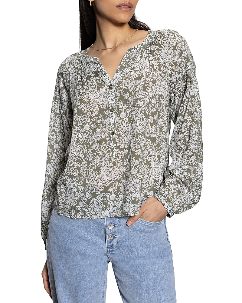 Sanctuary Women's Sunday's Best Printed Blouse In Adorned
