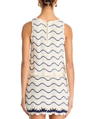 Casey Scalloped Crochet Top