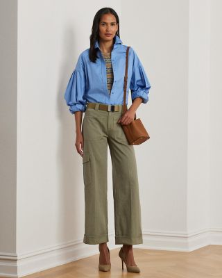 lauren ralph lauren pleated dress pants Lauren Ralph Lauren 100% Wool Double-Reverse Pleated Dress Pants