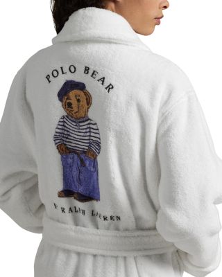 Printed Bear Robe