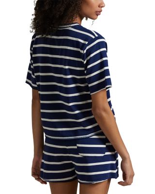 Terry Short Sleeve Shorty Set