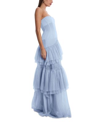 Strapless Corset Gown