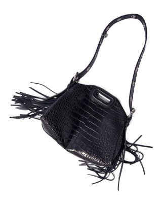 Miss M Mini Embossed Leather Bag