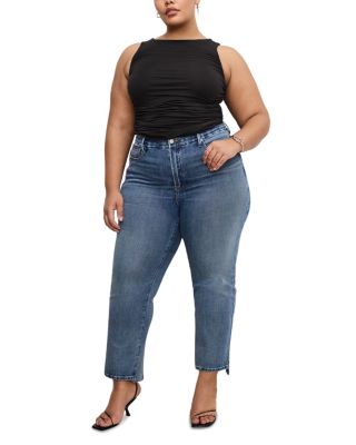 Soft Tech Good Legs Straight Jeans in Indigo  