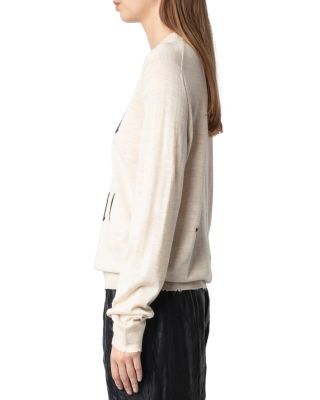 Ivy Rock N Roll Graphic Wool Sweater  