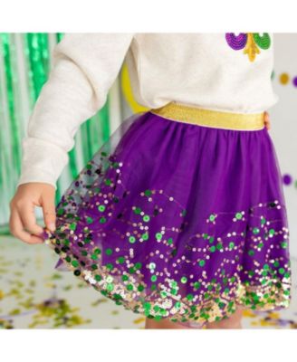 Mardi Gras Confetti Tutu - Baby
