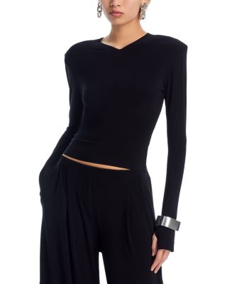 Norma Kamali - Long Sleeve Top