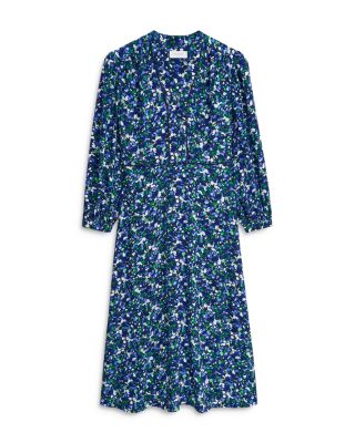 Iris Printed Midi Dress