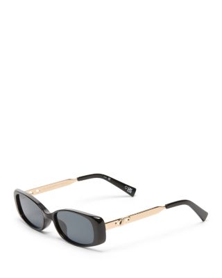 Le Specs - Lil Starlight Rectangle Sunglasses, 54mm