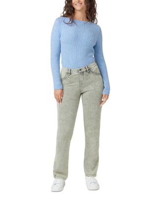 Ultra Soft High Rise Denim Baby Bootcut Leggings