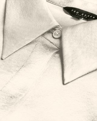 Sonora Long Line Satin Shirt