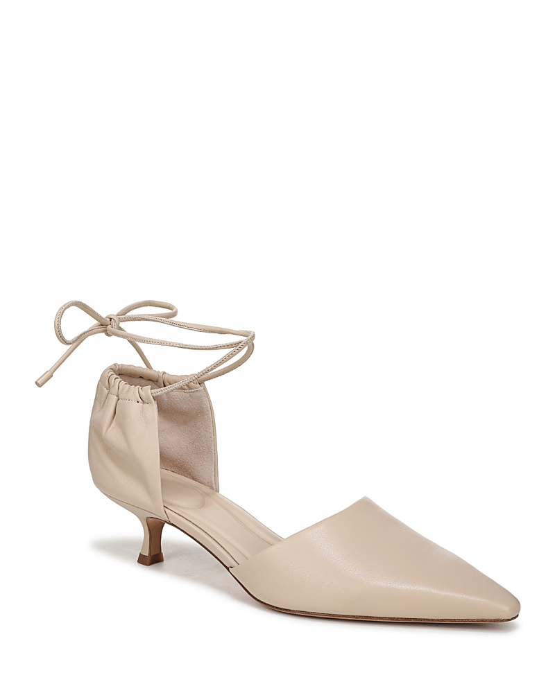 Vince Women's Sarai Ankle Tie Pumps In Birchsand