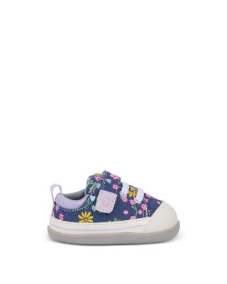 Girls' Stevie Mini Floral Denim Sneakers - Toddler, Little Kid