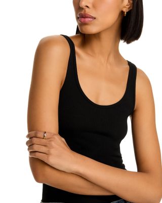 Rainbow Sapphire & Tsavorite Band in 14K Yellow Gold