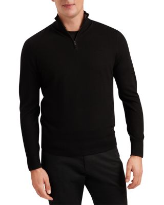 Ted Baker - Merino Quarter Zip Sweater