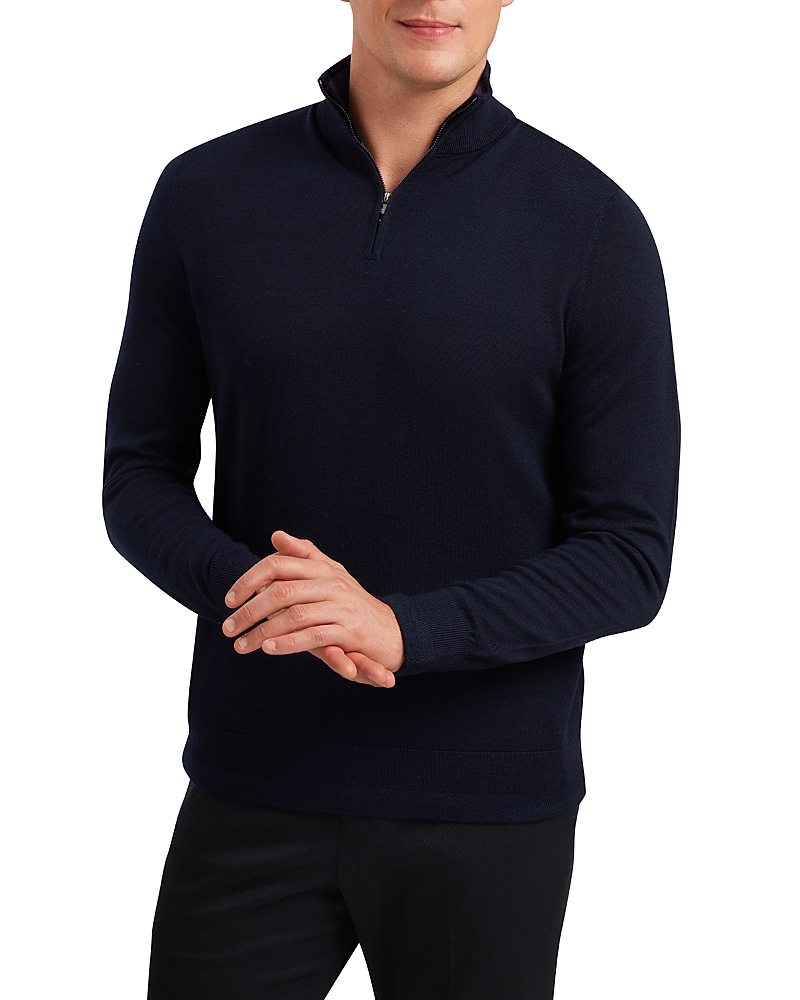 Ted Baker Merino Quarter Zip Sweater