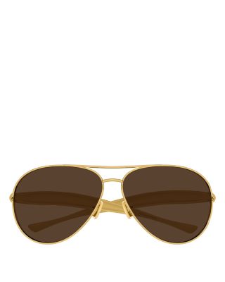 Sardine Pilot Metal Sunglasses, 64mm