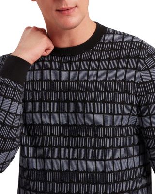 Osburn Crewneck Jacquard Sweater