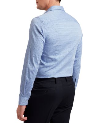 Rowett Slim Fit Button Front Shirt