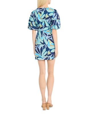 Puff Sleeve Mini Dress