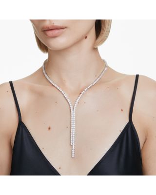 Matrix Crystal Y Necklace, 14-17&amp;quot;