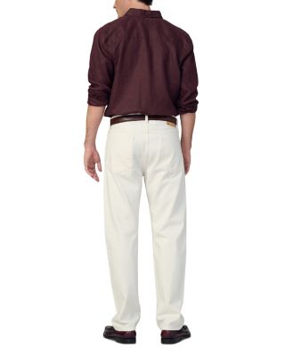 The Joe Relaxed Straight Jean in Ecru