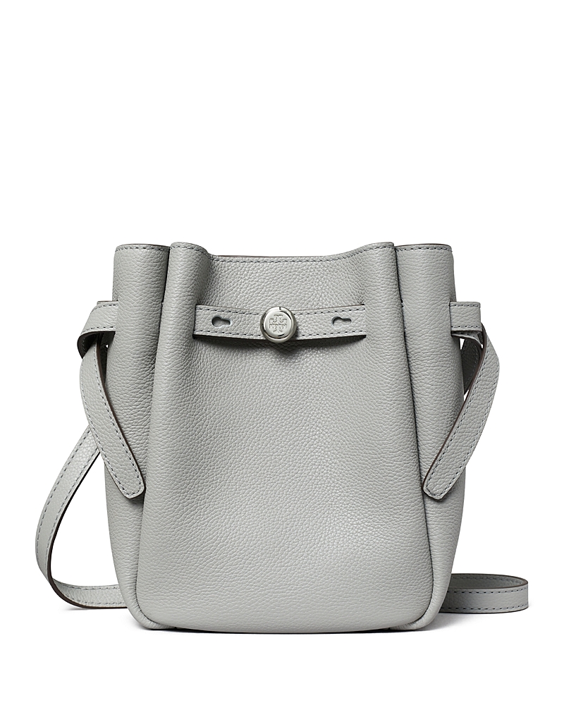 Tory Burch Romy Small Crossbody In Light Granite