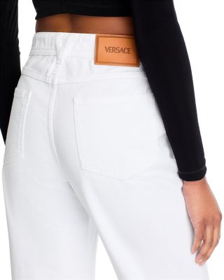 High Rise Jeans in White