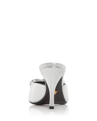 Women&#39;s Opera Bow 85mm Patent Mules