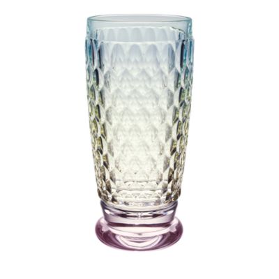 Boston Pearl Crystal Highball Glass