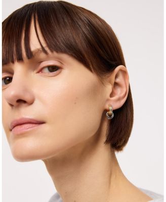 Asher Huggie Drop Earrings