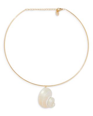 AQUA - 8 Other Reasons Coast Choker Necklace, 16-19"