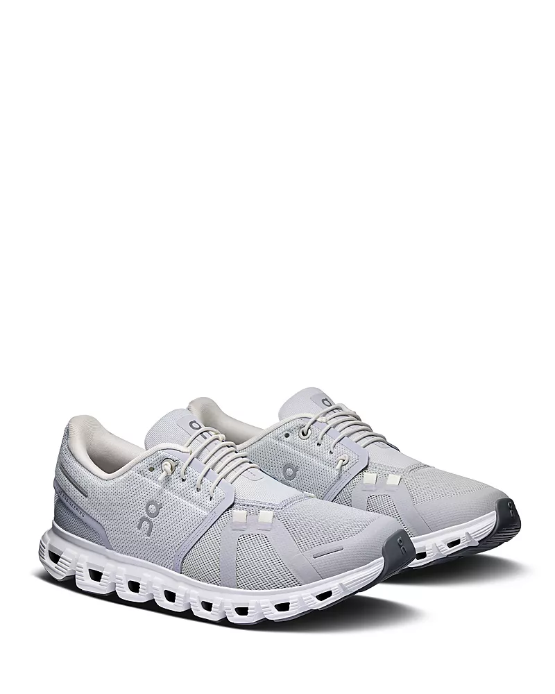 On Women's Cloud 6 Sneakers in Glacier