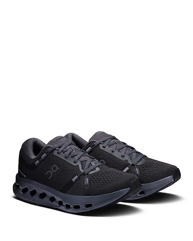 On Women's Cloudsurfer 2 Sneakers In Black/black