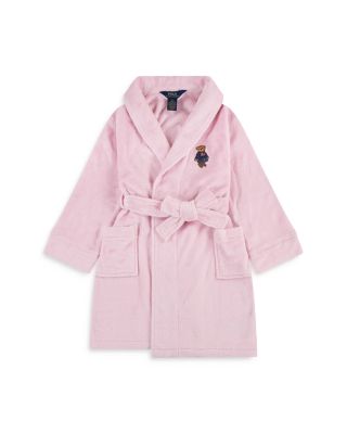 Girls' Bear Patch Robe - Little Kid