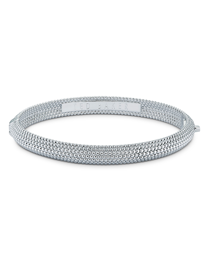 Ted Baker Dotett Silver Tone Bangle Bracelet · OS