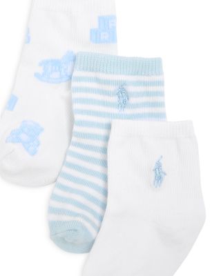  Essential Tossed Bear Socks, Pack of 3 - Baby