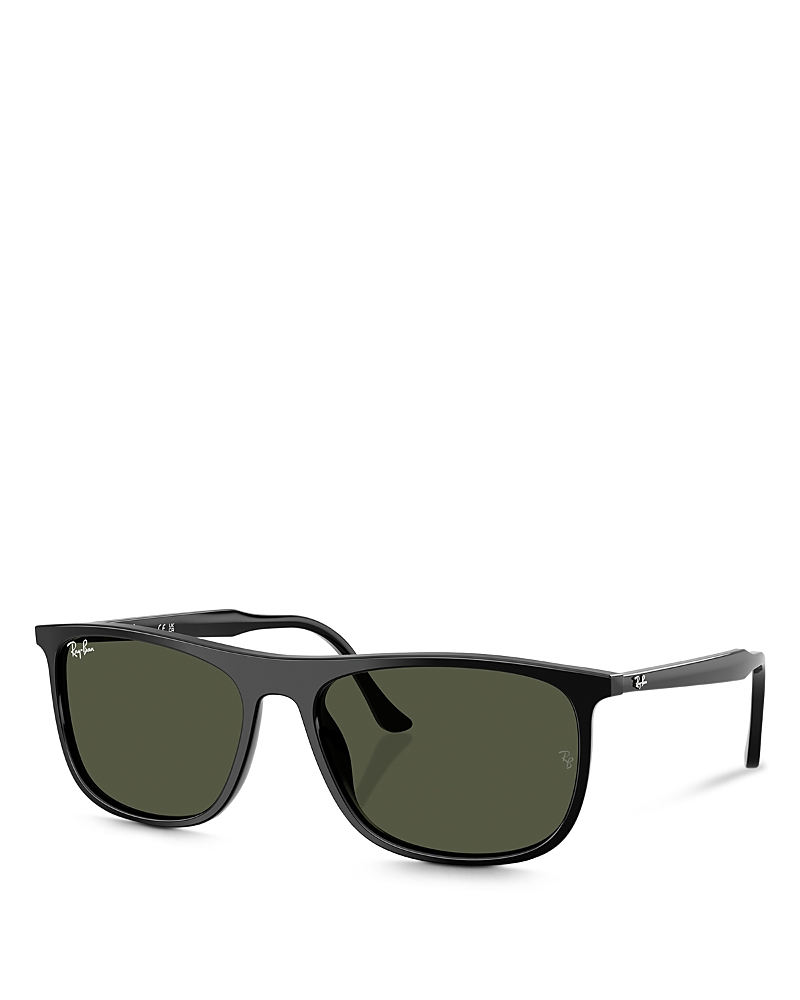 Ray Ban Ray-ban Rectangle Sunglasses, 58mm In Black