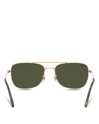 Rectangle Sunglasses, 59mm