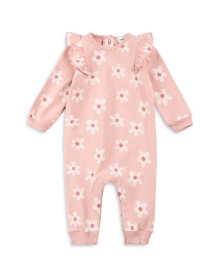 Miles The Label - Girls' Floral Jersey Coverall - Baby