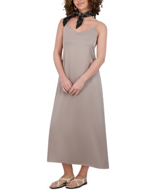 Satin A Line Slip Dress