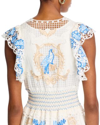 Romantic Richelieu Maxi Dress