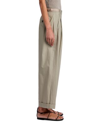 Kyle Pleated Ankle Pants