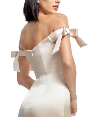 Verona Bow Trim Dress