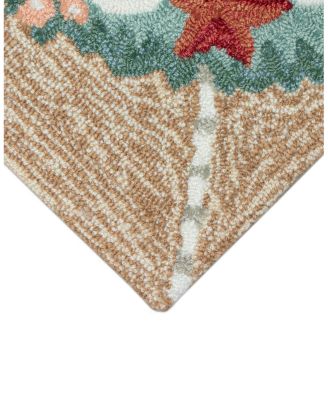 Liora Manne Frontporch Joyous Wreath Area Rug, 2'6" x 4'