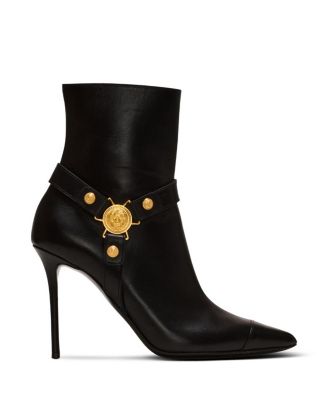 Women's Heeled Calfskin Eva Ankle Boots