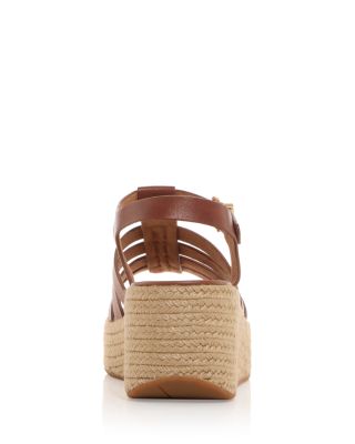 Women's Fisherman Espadrille Wedge Sandals
