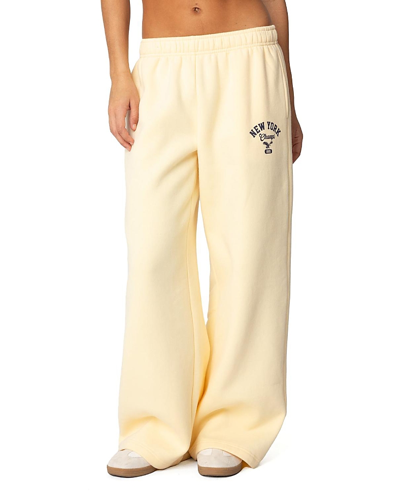 EDIKTED NEW YORK CHAMPS SWEATPANTS