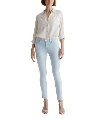 Prima Low Rise Cigarette Ankle Jeans in Heat Wave