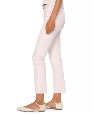 Mara Straight Mid Rise Instasculpt™ Ankle Jeans in Primose Pink